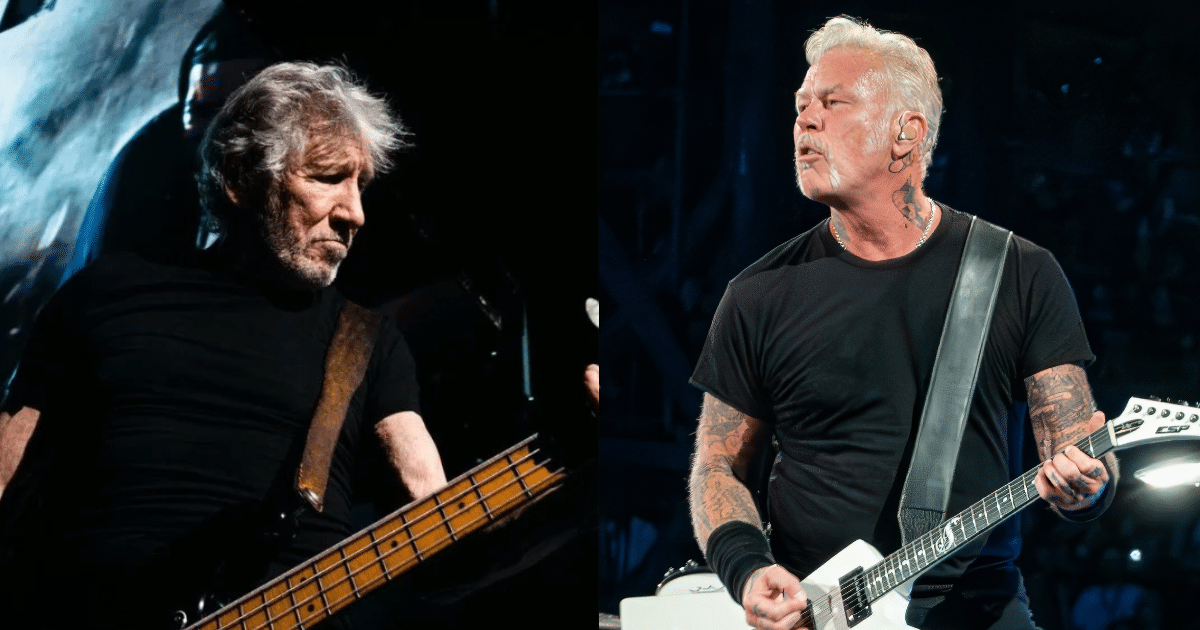 James Hetfield, do Metallica, entra na mira de Roger Waters: “É um completo babaca”
